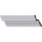Ekena Millwork 7 7/8"H x 6 3/8"P x 10 1/8"F x 94 1/2"L Dentil Crown Moulding MLD08X06X10DE - alternate 1